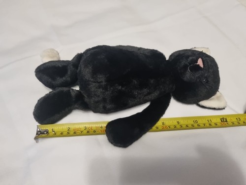 Brandneu mit Etikett Jellycat "I am Medium Bashful Black Kitten" BAS3BKITN Black & White Cat - Bild 8 von 17