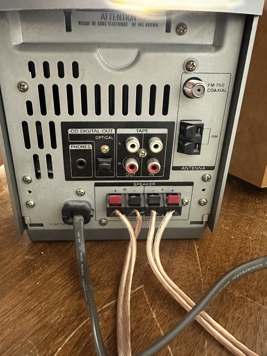 SONY HCD-EX1 CDレシーバー/SS-CEX1 スピーカー ミニコンポ SONY HCD-EX1 CDレシーバー/SS-CEX1 スピーカー ミニコンポ