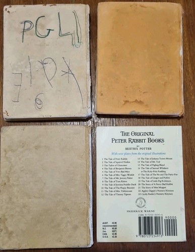 Beatrix Potter books. Old Worn. Vintage - Picture 6 of 24