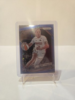Emily Engstler 2025 Panini Prizm WNBA #84 Blue Velocity Prizms