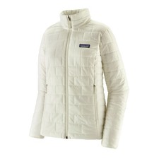 Patagonia Nano Puff Insulated Jacket for Women, Birch White NEW