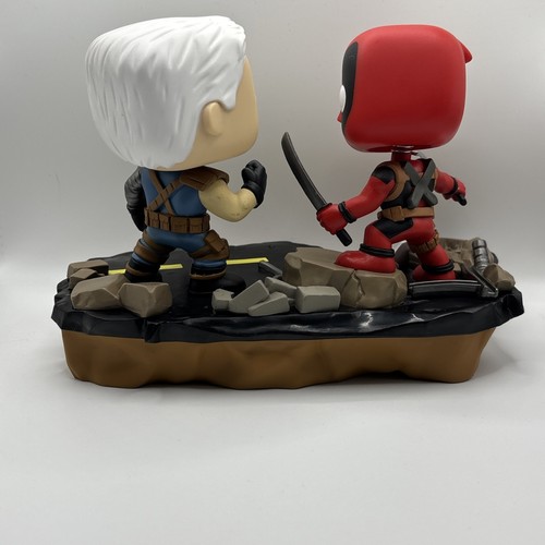 Funko Pop! Moments: Marvel - Deadpool Vs Cable 318 Comic Loose OOB 2018 - Picture 3 of 6