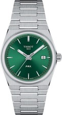 Tissot PRX Quartz Green Dial Ladies Watch T137.210.11.081.00 New Boxed