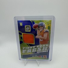 2024 Panini Donruss Optic - First Year Fresh Bo Nix #FYF-BNX Blue Hyper Prizm...