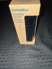 HoMedics Portable USB Ultrasonic Humidifier Travel Size - Pick Your Color! NEW