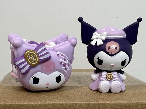 Sanrio Kuromi with Macaron Mini Figure New - Picture 6 of 7