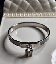 Hermes Kelly H Lock Bangle Bracelet
