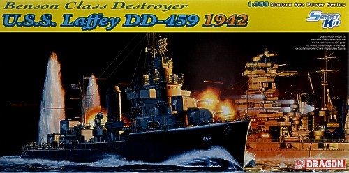 Dragon 1/350 USS Laffey DD-459 1942 Benson Destroyer # 1026 - Plastic Model Kit - Picture 1 of 1