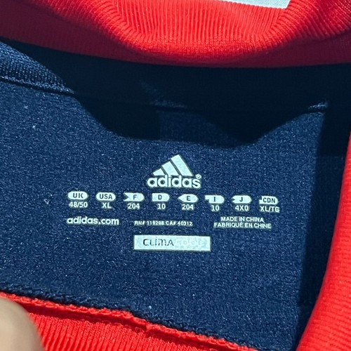 Adidas Blue Red 2011 New England United Healthcare Soccer Goalie Sweatshirt XL - Picture 6 of 8