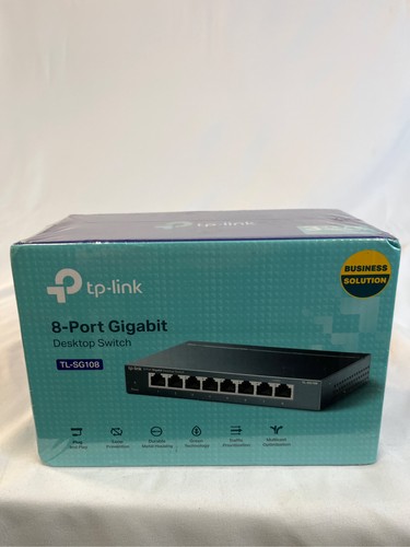 8 Port Gigabit Desktop Switch Steel Design - Picture 3 of 6