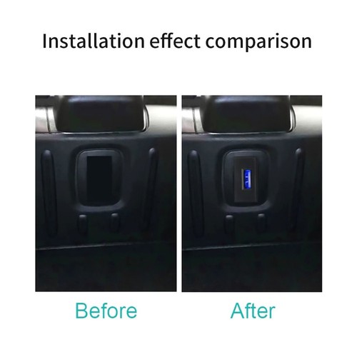 2400 (Ma) Voiture Prise de Charge USB 12-24 V Chargeur Voiture Chargeur - Photo 3 sur 9
