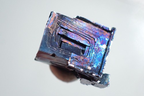 GALENA * IRIDESCENT SKELETAL CRYSTAL * RARE !!! Radvanice, CZECH REPUBLIC - Picture 12 of 12