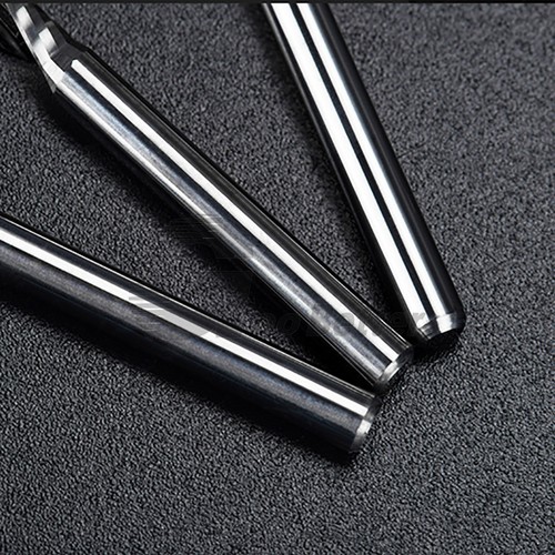1/8 Zoll Schaft Einschneidig Hartmetall CNC Router Bits Schaftfräser Gravur Fräser Bit - Bild 10 von 35