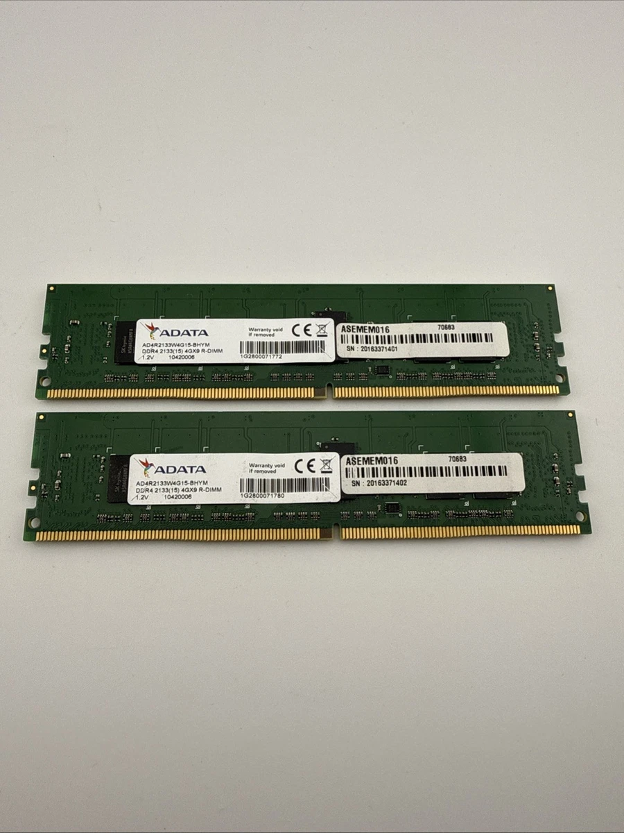 Preços baixos em ADATA DDR4 SDRAM 8 Gb de capacidade Total de