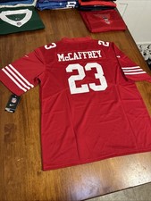 Christian McCaffrey San Francisco 49ers Home Red Men’s L Jersey 