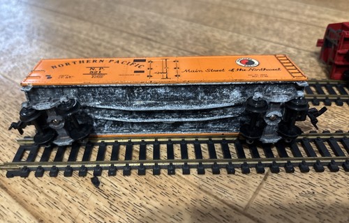 Konvolut 12 Vintage - American Flyer, B & O, N & W, Rio Grande Athearn und Gleise - Bild 11 von 11