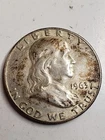 1963-D Franklin Half Dollar 90% Silver Coin Circulated