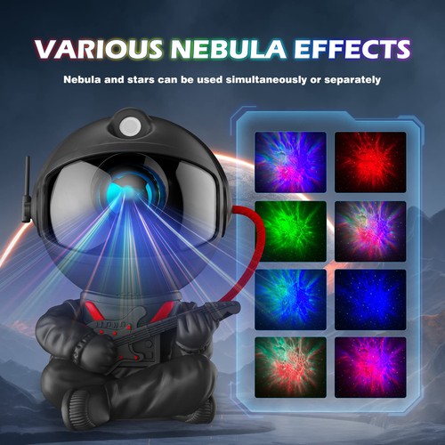 Astronaut Galaxy Projector, Star Projector Galaxy Light, Night Light for Kids... - Picture 2 of 6
