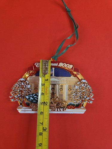 2003 Official White House Christmas Ornament Arrival Of National Christmas Tree - Picture 7 of 8