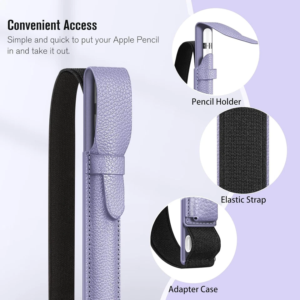 Funda con soporte para lápiz para Apple Pencil 1ª 2ª generación / iPad Pro 11" 12,9" 10,5 Foto 3 de 4