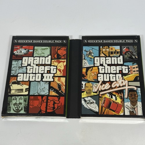 Grand Theft Auto Double Pack (Microsoft Xbox) GTA 3 & Vice City - Picture 2 of 8