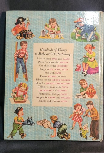1961 McCalls Make It Book Crafts & Activities For Children Hardback Learning Fun - Imagen 2 de 22
