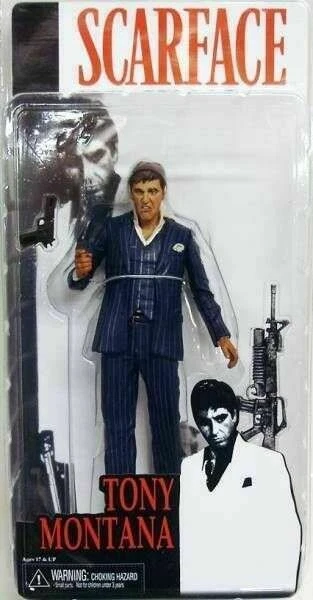Figura de acción NECA Al Pacino Scarface Tony Montana Foto 2 de 3