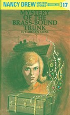 The Mystery of the Brass-Bound Trunk (Nancy Drew, Book 17) - hardcover Keene...
