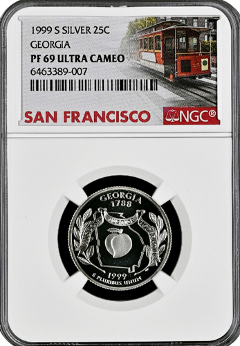 1999-S Silver Proof Set ~ 9 Coin US Mint Set ~ NGC graded ~ PF69 Ultra Cameo - Picture 13 of 18