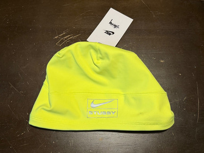 Nike NRG x Stussy Skullcap Beanie Volt HV9115-702 FW25 In Hand NWT