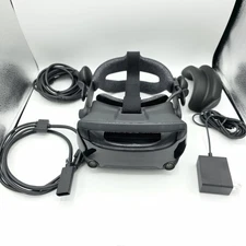 Valve Index VR Headset OEM w/ Face Cushion, Rear Pad, 3-Way Cable & Power