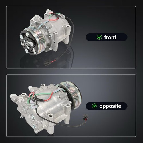 Klimakompressor mit Kupplung passt für Honda Fit 1.5L 2009-2013 ersetzt 38810RP3305 - Bild 4 von 7