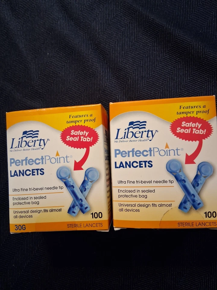 2 Boxes, Lancets Perfect Point 30 Gauge , 100 Sterile Lancets - Image 2 of 4
