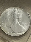 1986 american silver eagle Bu