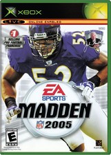 Madden NFL 2005 (Xbox, 2005, Electronic Arts), Rated E, Very Good Condition