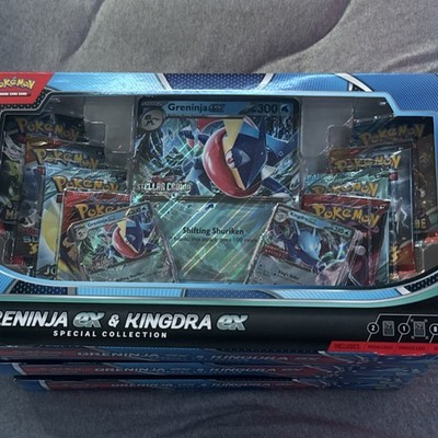Pokémon Greninja ex & Kingdra ex Special Collection Box English