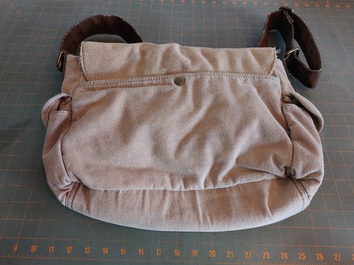 Walking Dead Daryl Dixon Poncho Design Messenger Bag USED FADED WORN - Picture 9 of 11