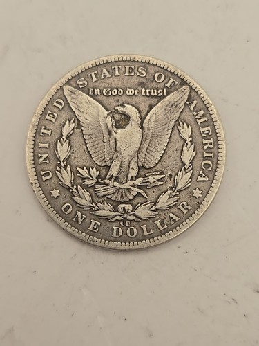 1893-CC Morgan Silver Dollar $1 Carson City Mint - Picture 4 of 6