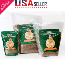 Dried Mealworms Bulk Non-GMO Organic for Wild Blue Bird Food Chickens Hen Treats