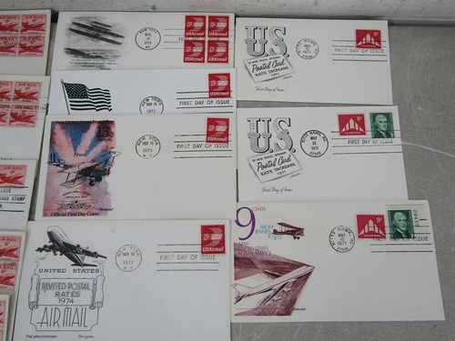 Nystamps US advanced air mail stamp FDC collection high cost o12xs - Picture 8 of 12