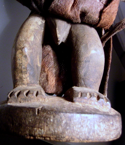 Estatua fetiche africana masculina Nkishi Power Songye D.R. Tribal Congo - Imagen 10 de 15