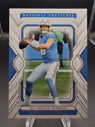 Justin Herbert - National Treasures 19/25 - Los Angeles Chargers