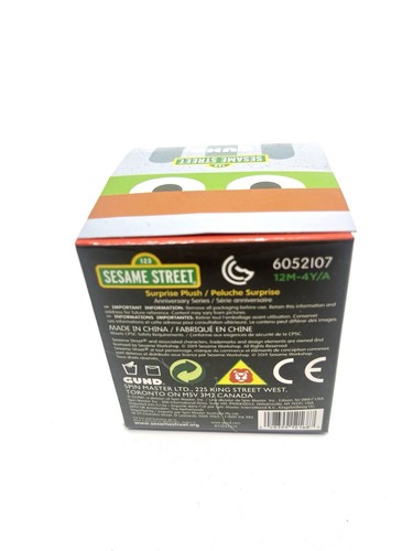 Sesame Street 50 Aniversario Caja Ciega de Peluche 3 pulgadas - 1 CAJA ALEATORIA de Estuche Nuevo. - Imagen 10 de 10