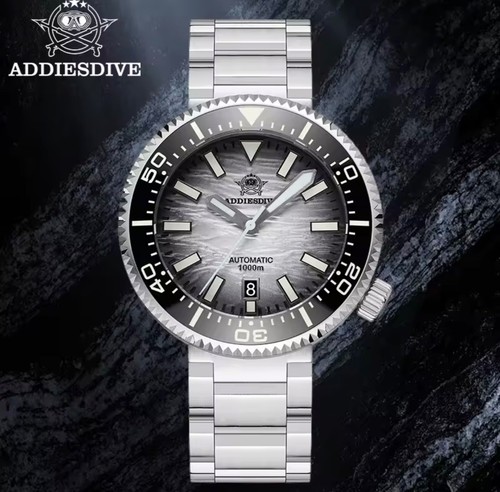 Reloj de buceo ADDIESDIVE 1000M automático para hombre NH35 cristal de zafiro luminoso AD2069 - Imagen 10 de 24
