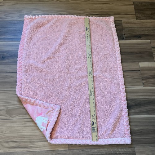 Carter’s Child of Mine Unicorn Baby Blanket Coral Color - Picture 5 of 6