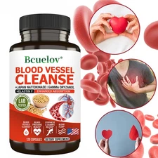 Nattokinase Supplement 2000 FU Servings, 120 Capsules High Potency