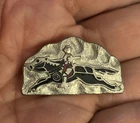 WW2 US Army Military 1st Tank Company DI Distinctive Insignia Pin Crest