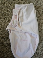 Swaddle Me Fleece Sleep Sack Pink Sm/Med Kiddopotamus bxD