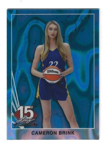 2025 Leaf National Promo Cameron Brink '90 Leaf Base 90B-24 Light Blue Lava 5/5