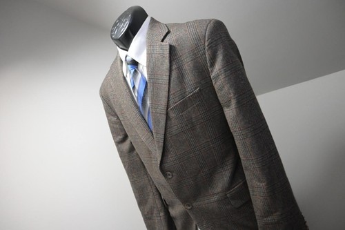 Daniel Cremieux Ing Loro Piana Wool Plaid Blazer Sports Jacket Mens Size 42 S - Picture 2 of 12